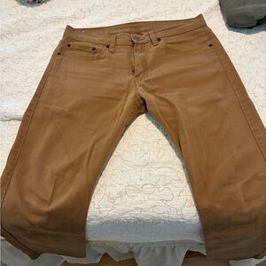 Levi's Tan 502 Jeans Label Patch